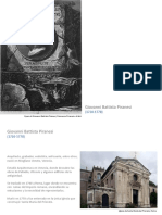 Giovanni Piranesi y sus obras sobre la arquitectura romana