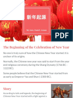 Chinese New Year Origin