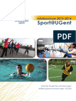 Universiteit Gent Sportbrochure