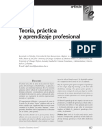 Dialnet TeoriaPracticaYAprendizajeProfesional 2041148 PDF