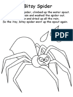 Itsy Bitsy Spider - ESOL