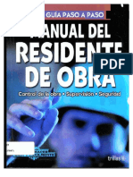 Manual Del Residente de Obra Control de La Obra, Supervisión & Seguridad - Luis Lesur (1ra Edición)
