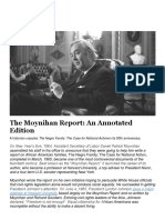 The Moynihan Report