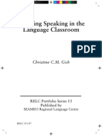 Goh C. C. M. 2007 - Teaching Speaking in PDF