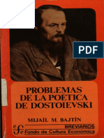 La palabra en Dostoievski - Mijail Bajtín.pdf