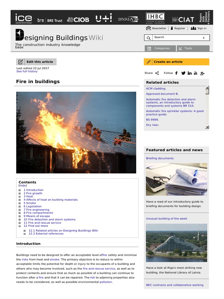 Designingbuildings Co - Uk | PDF | Combustion | Fire Safety