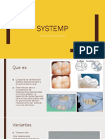 Systemp: cementos provisionales de alta calidad para restauraciones estéticas
