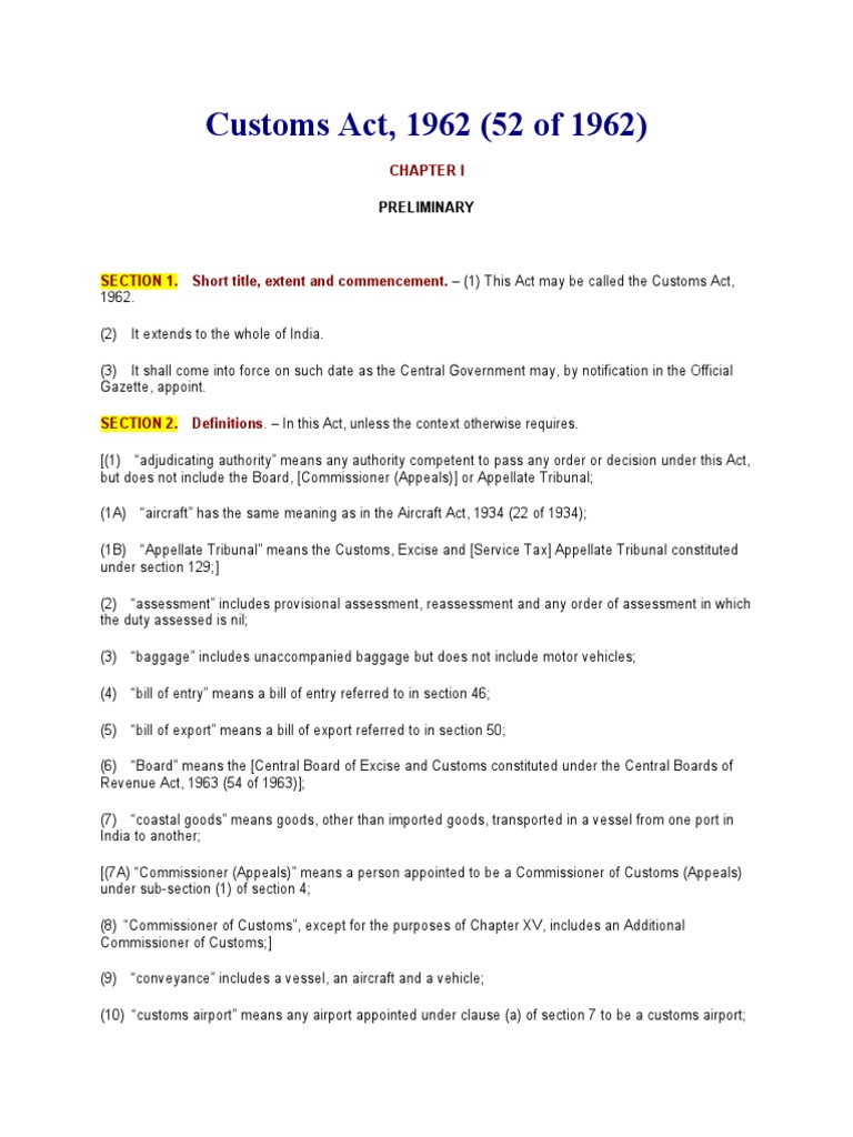 customs-act-1962-pdf-territorial-waters-warehouse