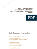 ASCE 7-16 Provisions Soil-Structure Interaction State of The Standard & Research Needs