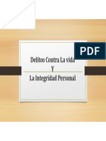 1-Delitos Contra La Vida y La Integridad Personal