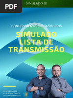 Simulado 01 Lista de Transmissão