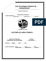 Factores de Carga Termica