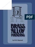 Brass Alloy Founding by H.B.maynard