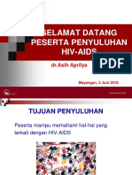 PENYULUHAN HIV Mayangan Hiv 5 Jun 2018