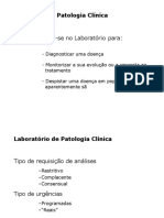 SEMIOTICA Laboratório Patologia Clínica