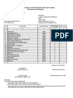 TERBARU Form Ketersediaan Item Obat Vaksin Indikator Februari 2017