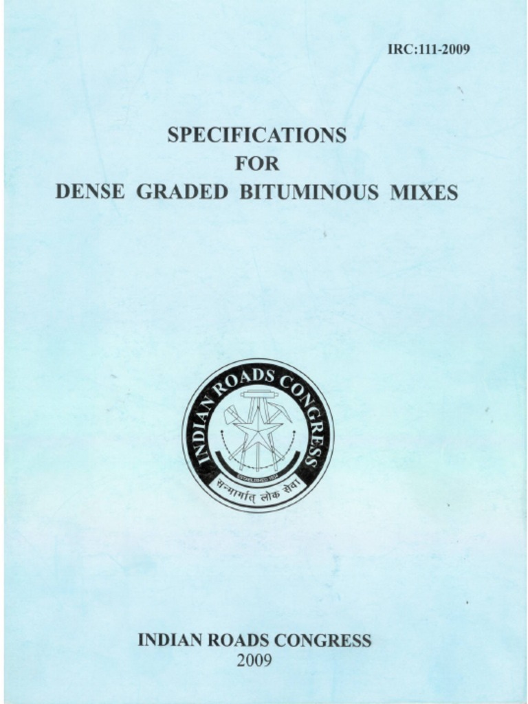 Irc 111 2009 | PDF