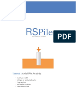 Tutorial 1 - Axial Pile Analysis