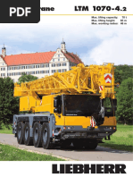 LTM 1070-4.1 PN PDF | PDF | Crane (Machine) | Steering