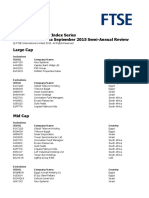 FTSE Global Equity Index Series Middle East & Africa September 2015 Review