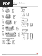 Pilot Devices - Enclosures: Dimensions