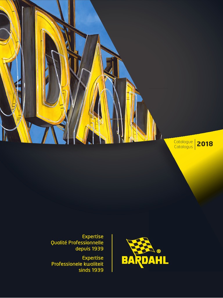 Catalogue Bardahl 2018 NL FR | Moteur diesel | Essence (hydrocarbure)