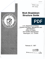 DOE Work Breakdown Structure Guide