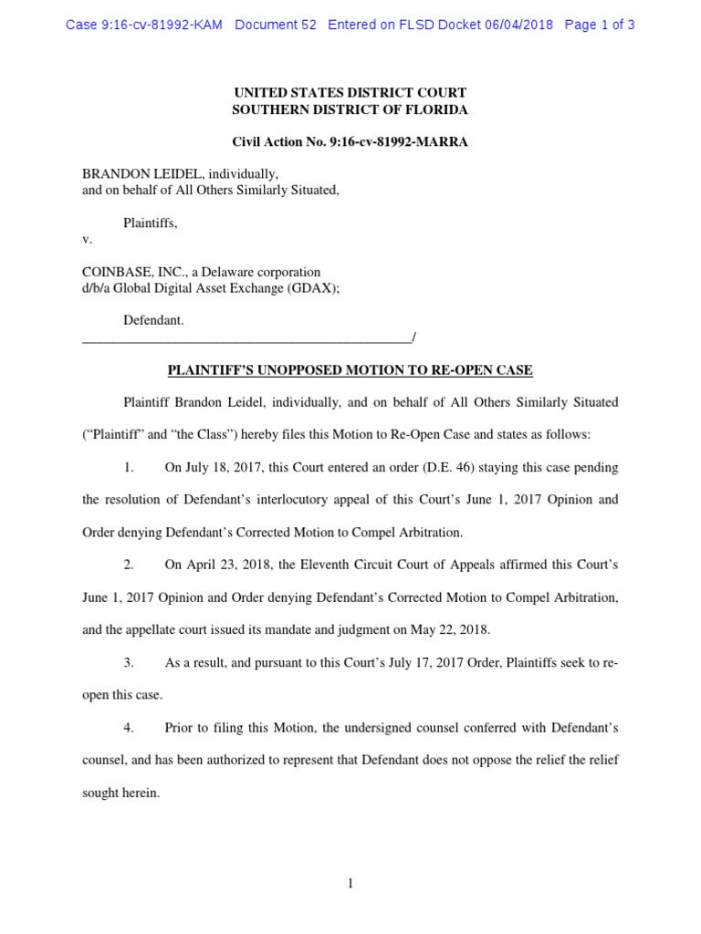 Reopen Motion PDF Virginia Circuit Court Public Law