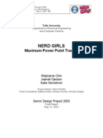 Nerd Girls: Maximum Power Point Tracker