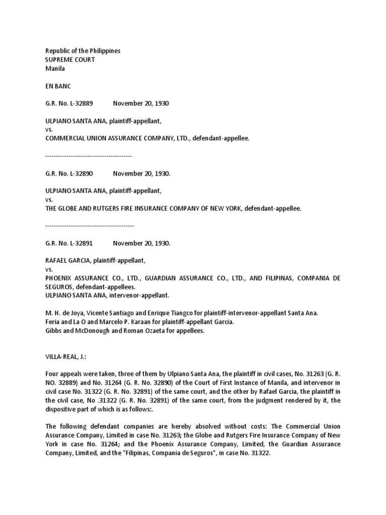 Warranties Insurance Cases PDF Contractual Term Insurance