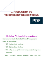 Introduction To Technology Generations