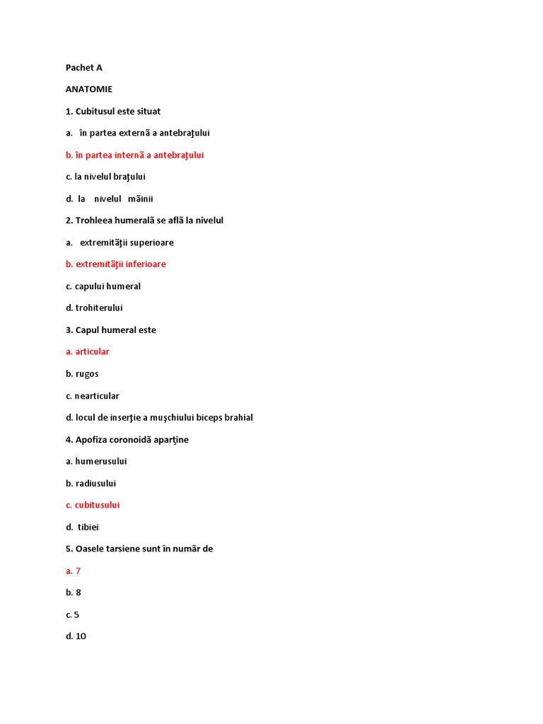 Pachet A | PDF