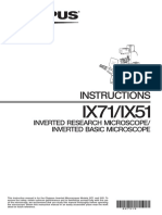 IX71 IX51 - Instruction Manual - AX7319 - 12