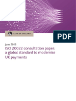 Bank of England Iso 20022 Consultation Paper