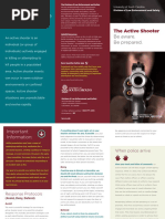 USC Active Shooter response guide