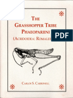 (Carlos S Carbonell) The Grasshopper Tribe Phaeopa