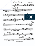 Water Sign Partitura PDF