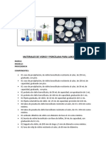 Materiales de Vidrio y Porcelana para Laboratorio