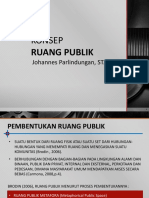 KONSEP RUANG PUBLIK - PPSX