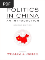 William A Joseph Politics in China An Introduction Second Edition ...