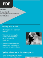 Students Module e Unit 1 Lesson 1 Exploration 3 Relating Air Circulation To The Earth System