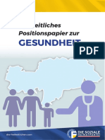 Freiheitliches Positionspapier | Gesundheit