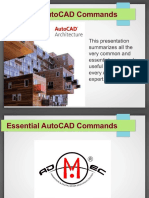 Most Essential Autocad Commands