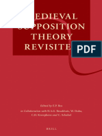 E. P. Bos, H. A. G. Braakhuis, W. Duba, C. H. Kneepkens, C. Schabel-Medieval Supposition Theory Revisited-Brill Academic Pub (2013)