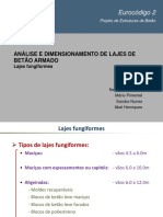 PPT Sobre Lajes - Lajes Fungiformes