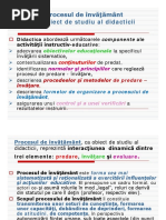 Curs 6 Proces de Invatamant (Compatibility Mode)