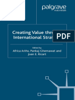 Creating Value Through International Strategy (International Business)
