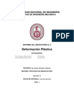 Informe N°4de Procesos Defromacion Plastica