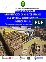 Manual Construccion de Carpas Solares - Para la Agricultura Urbana y Perirurbana de Sucre, Bolivia