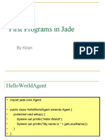First Programs in Jade